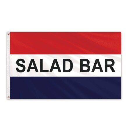 Global Flags Unlimited Salad Bar Message Flag 3'x5' Standard Flag 204586